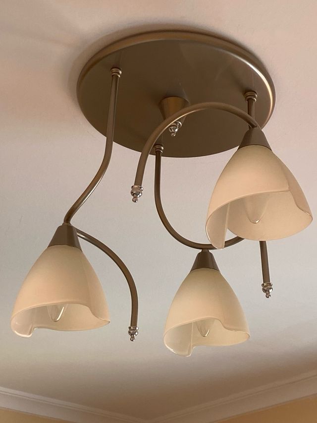 Lámpara techo 3 luces - Moderna