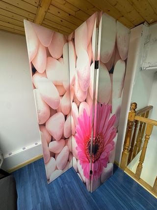 Biombo decorativo 3 paneles