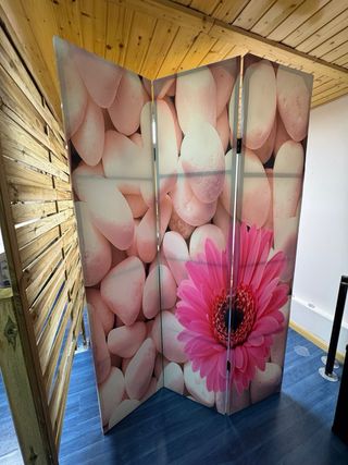 Biombo decorativo 3 paneles