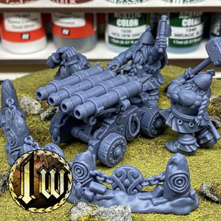 Miniaturas Cañón Órgano Enano