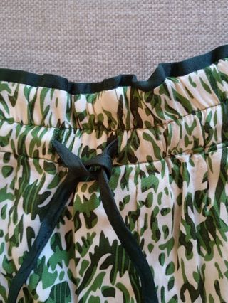 Shorts Zara - Verde estampado