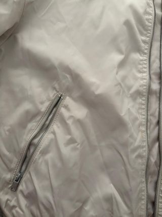 Chaqueta bomber beige vintage