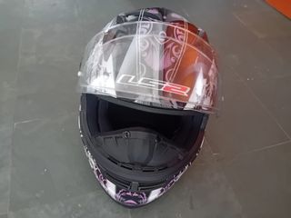 Traje moto mujer c/accesorios