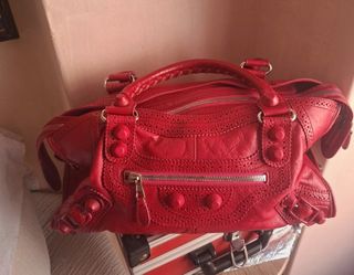 Bolso Balenciaga City fucsia 