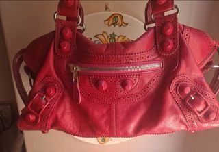 Bolso Balenciaga City fucsia 