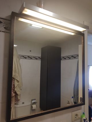 Espejo baño con luz LED
