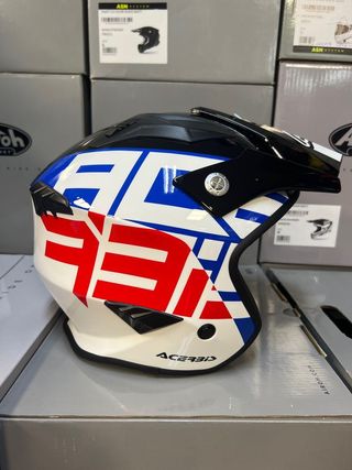 Casco moto L trial Jet Acerbis