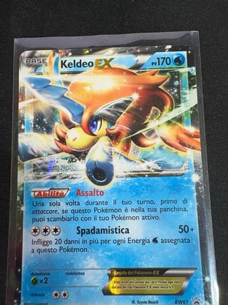 Keldeo ex Promo BW61 - Rara Holo - Italiana