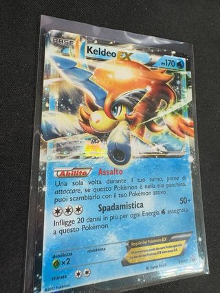 Keldeo ex Promo BW61 - Rara Holo - Italiana