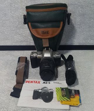 PENTAX MZ-5 Cámara - Verde & Plata