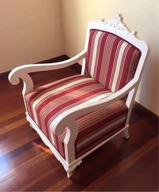 Sillón centenario restaurado 