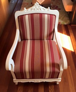 Sillón centenario restaurado 