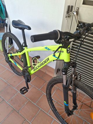 Bicicleta Rockrider ST100 27,5" Verde