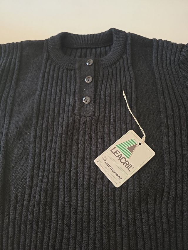 Jersey Leacril - Negro mujer