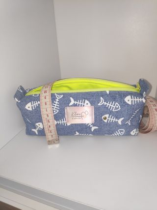 Estuche acolchado handmade 