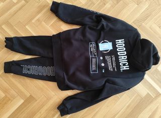 Chándal Hoodrich negro unisex
