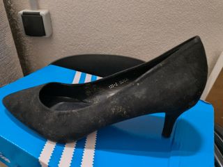 Zapatos negros tacón 40
