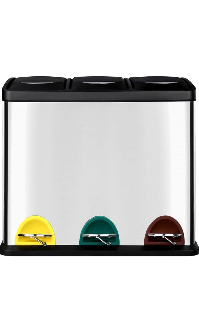 Pattumiera a 3 scomparti