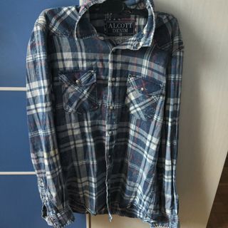 Camicia Alcott Denim a quadri M