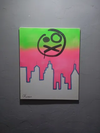 Cuadro original de  Okaso