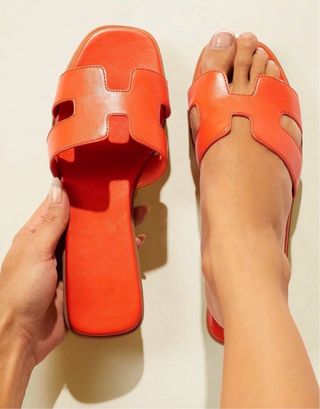 Ciabatte estive arancioni