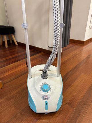 Plancha vapor vertical. Regulable en altura