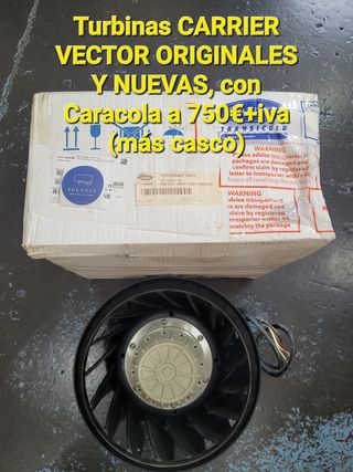 Turbina Carrier Vector original y nueva