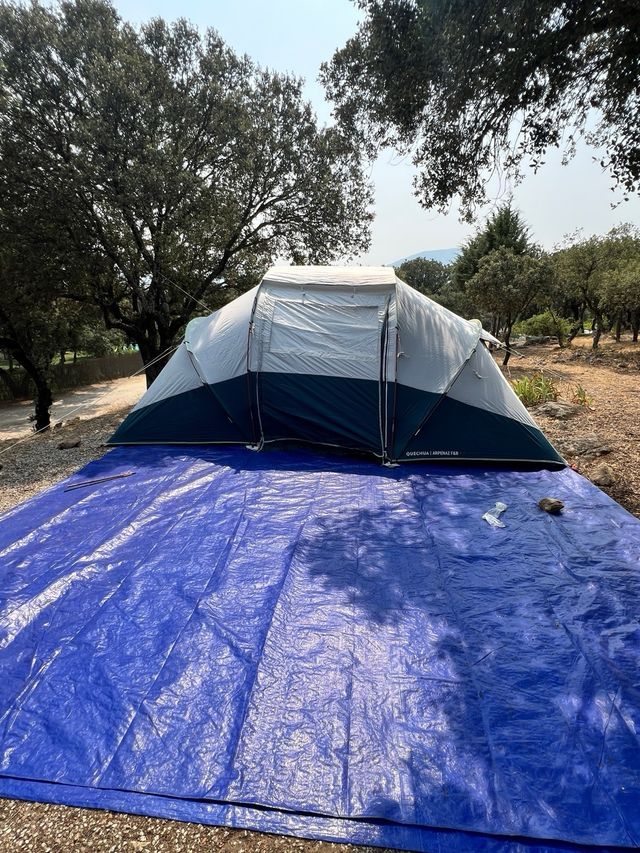 Tela multiuso in poliestere, 9 x 12 m.