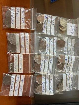 58 Monedas 25 pts - Medio kg