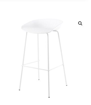 Taburete Jewell Blanco - Moderno
