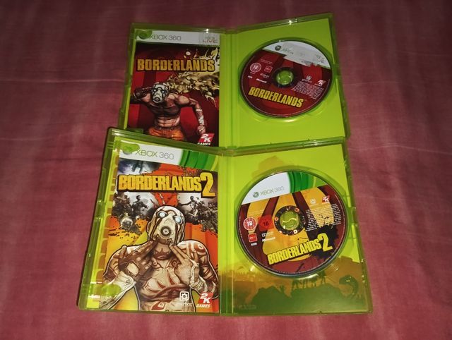 Borderlands 1 pal UK y 2 Pal España Xbox 360