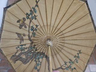 Sombrilla china vintage