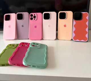 Fundas silicona iPhone 14 Pro Max 12€ pro todas