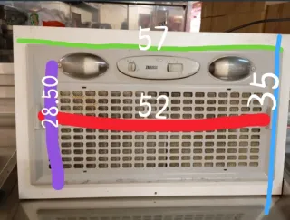 Campana extractora Zanussi