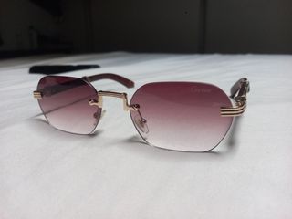Gafas Cartier - Marrón y Morado