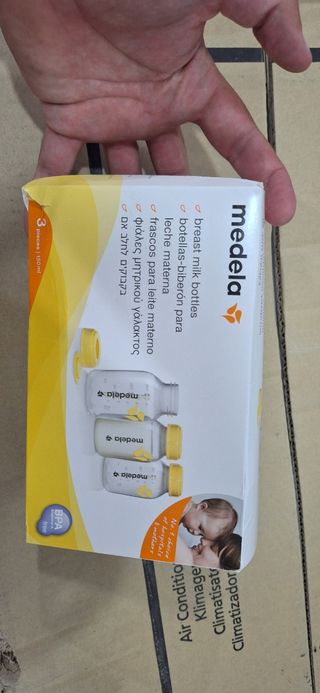 Calienta biberones y almacenamiento