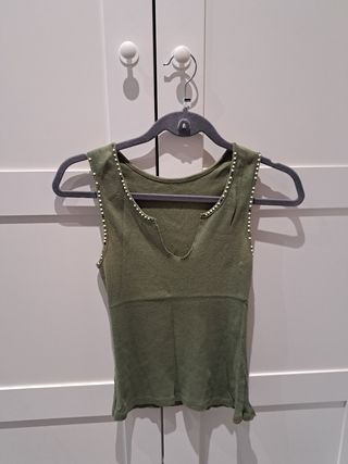 Camiseta tirantes negra - Música