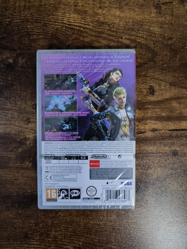 Bayonetta 3, switch, precintado