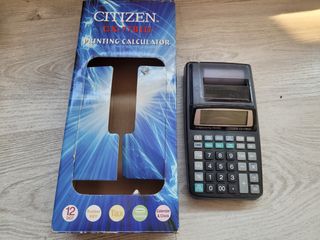 Calculadora Impresora Citizen CX-77BIII
