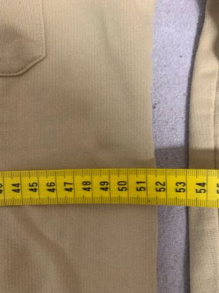 Jersey Blaser beige manga larga