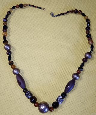 Collana artigianale multi-colore