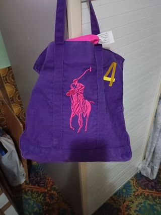 Bolso Ralph Lauren Morado