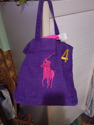 Bolso Ralph Lauren Morado