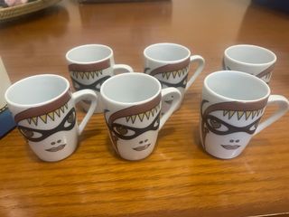 Juego tazas café - 6 pzas.