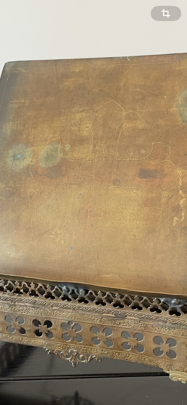 Atril bronce neogótico siglo XIX