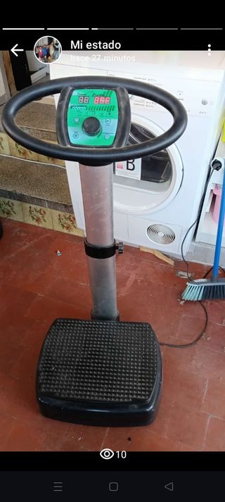 Máquina vibración fitness