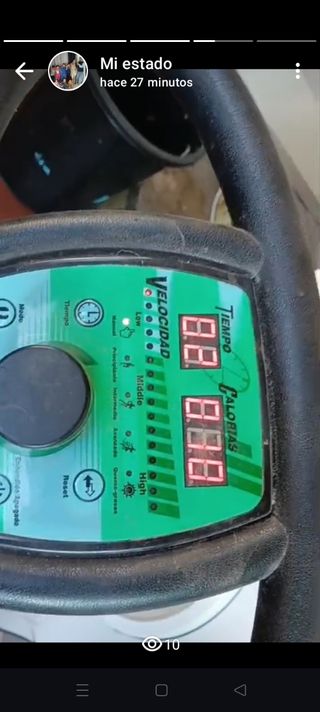 Máquina vibración fitness