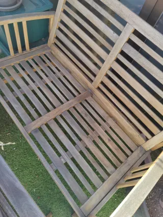 Conjunto jardín CASARIA - Madera acacia