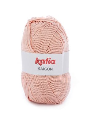 7 ovillos Katia Saigon Rosa n34