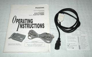 Fax Panasonic KX-F700 Fax+Telefono+Segreteria